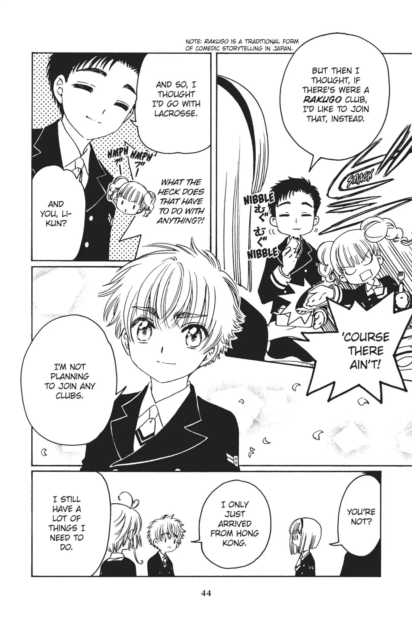 Cardcaptor Sakura - Clear Card Arc Chapter 6 page 4 - Chapter 6