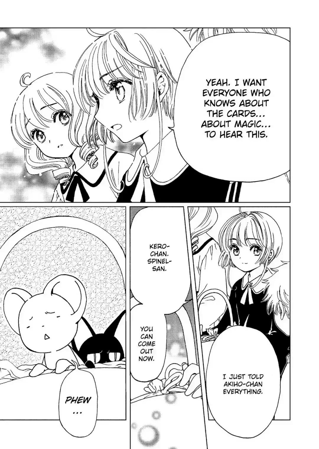 Cardcaptor Sakura - Clear Card Arc Chapter 74 page 5 - Chapter 74