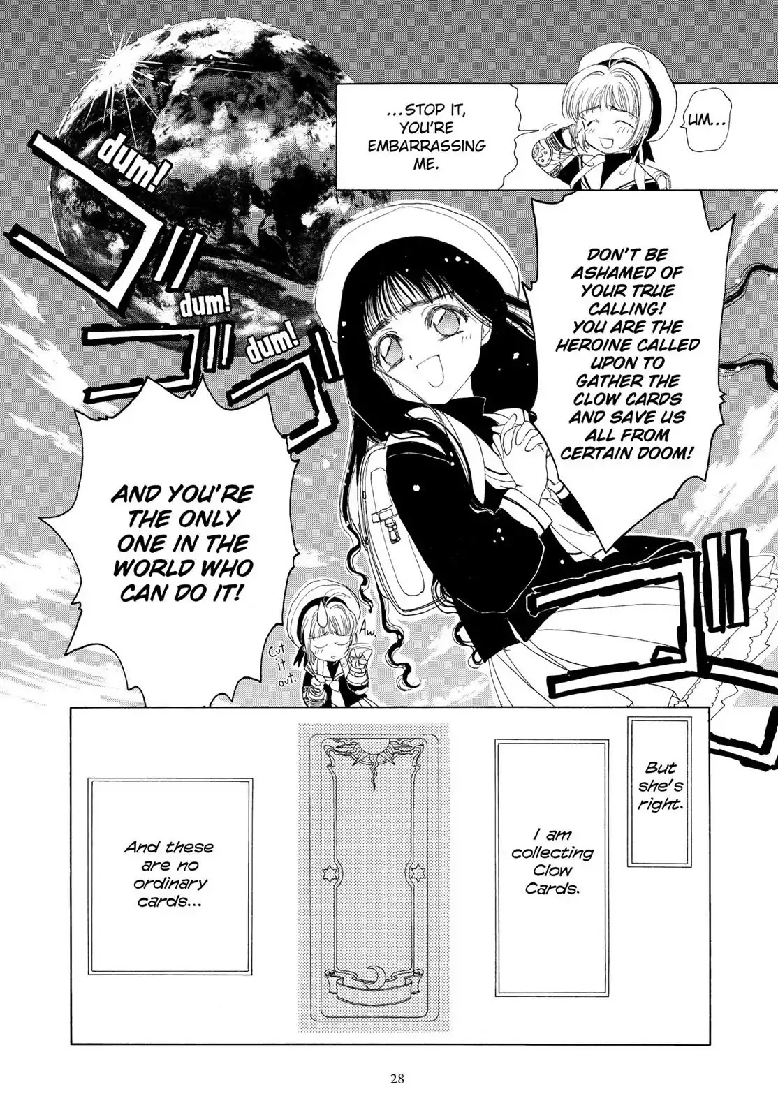 Cardcaptor Sakura Chapter 1 page 28 - Chapter 1