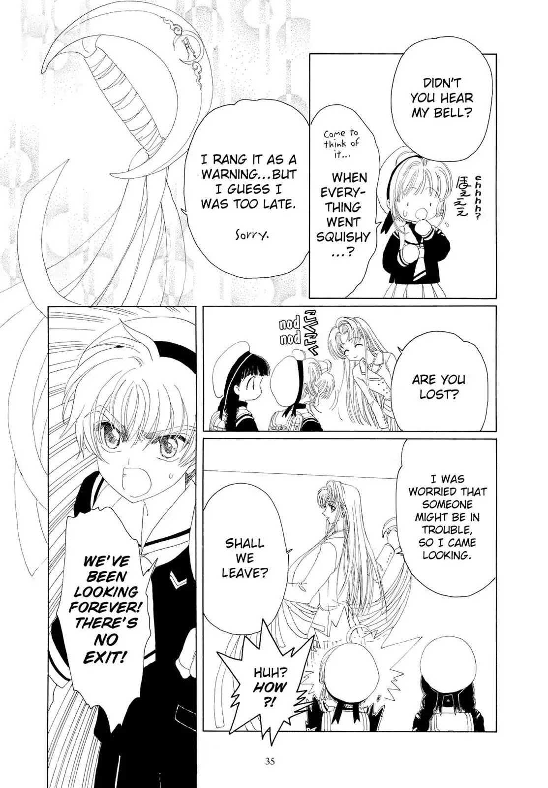 Cardcaptor Sakura Chapter 15 page 35 - Chapter 15
