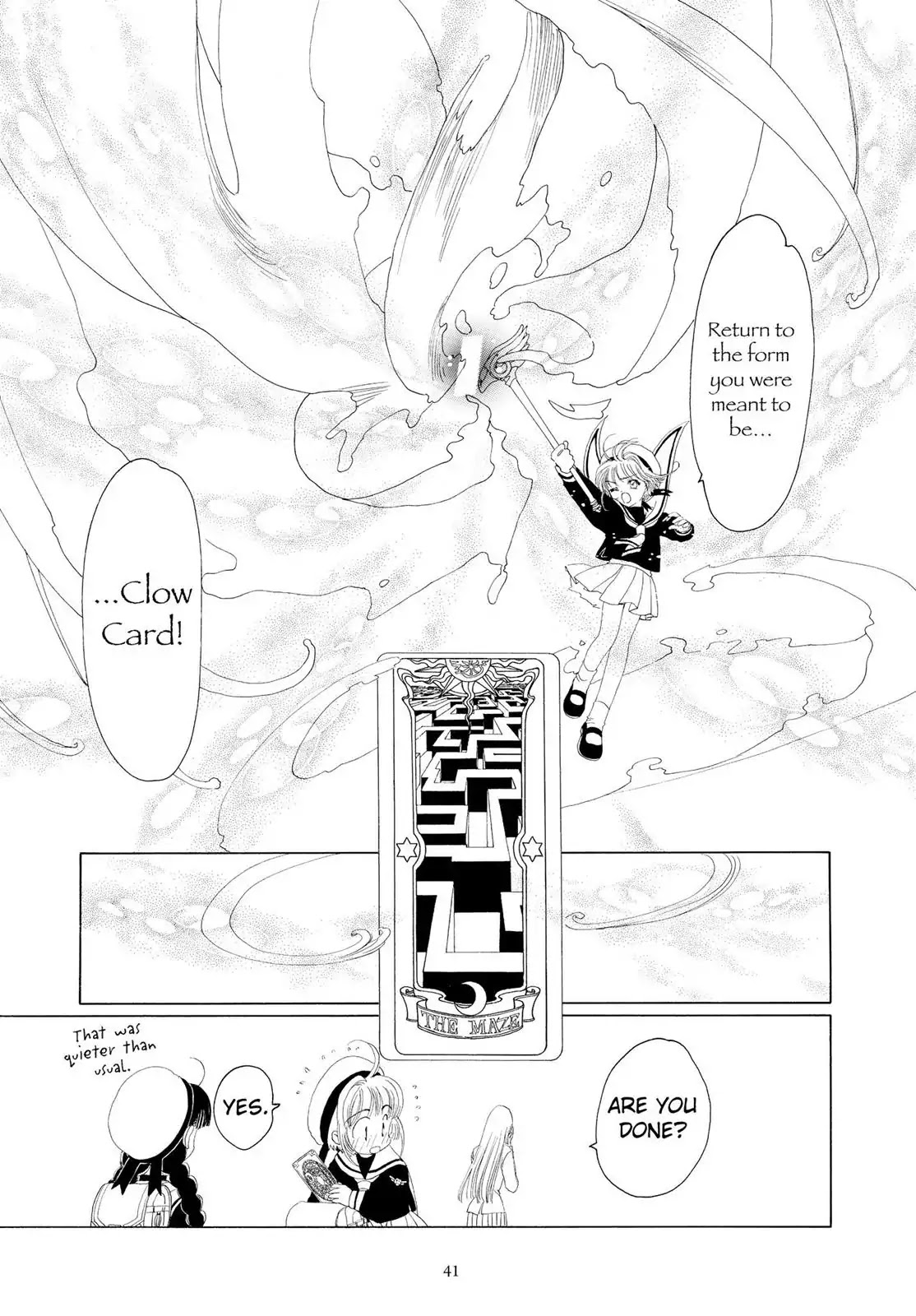 Cardcaptor Sakura Chapter 15 page 41 - Chapter 15