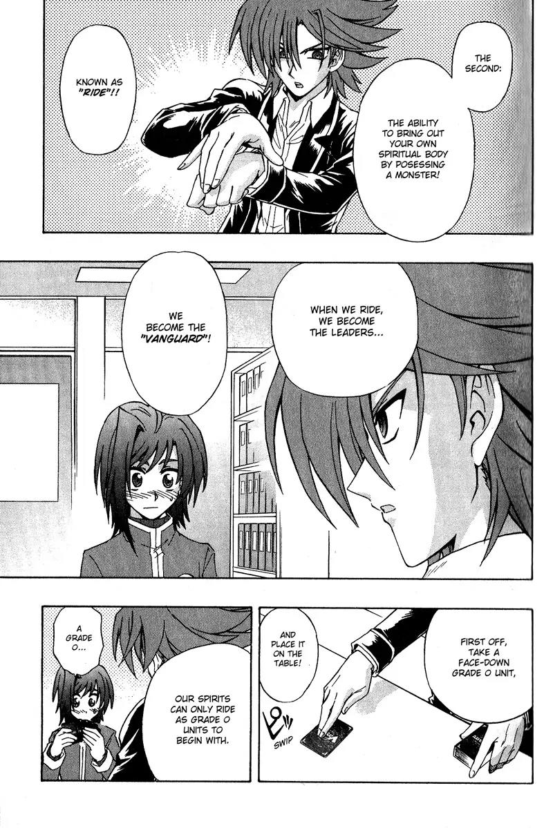 Cardfight!! Vanguard Chapter 1 page 38 - Chapter 1: Vanguard of Destiny