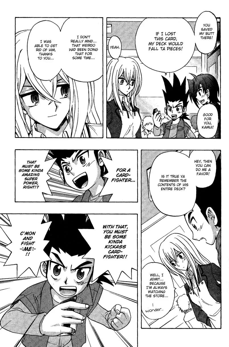 Cardfight!! Vanguard Chapter 3 page 11 - Chapter 3: A Salesclerk Fighter is Born!!