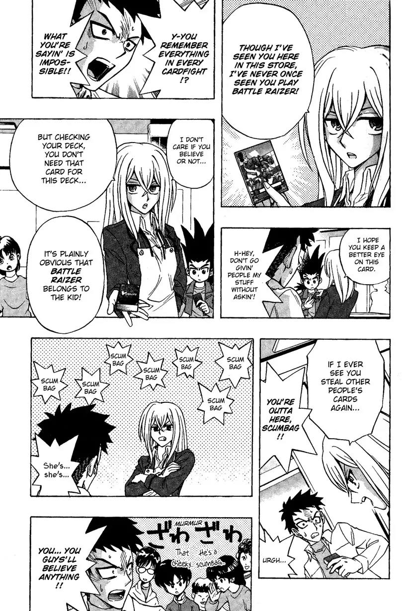 Cardfight!! Vanguard Chapter 3 page 9 - Chapter 3: A Salesclerk Fighter is Born!!