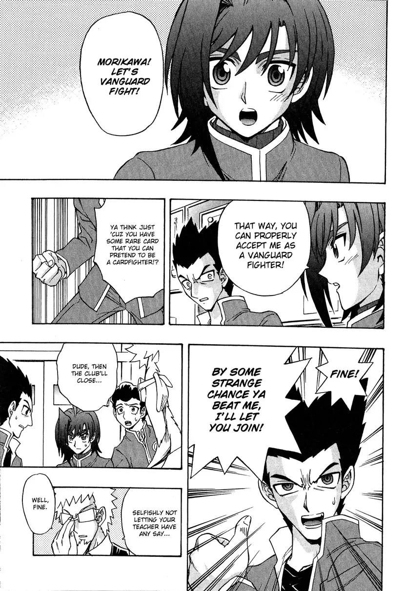 Cardfight!! Vanguard Chapter 4 page 13 - Chapter 4: Join the Cardfight Club!?