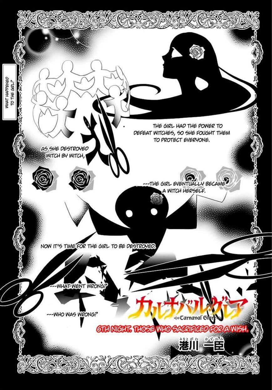 Carnaval Glare Chapter 6 page 1 - Chapter 6: Those who Sacrified for a Wish