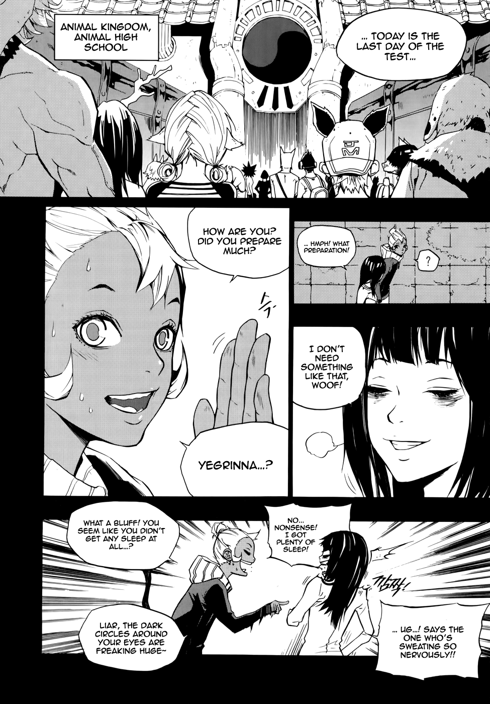 Carnivorous Princess Yegrinna Chapter 12 page 5 - Chapter 12: Why are you doing this? Woof!