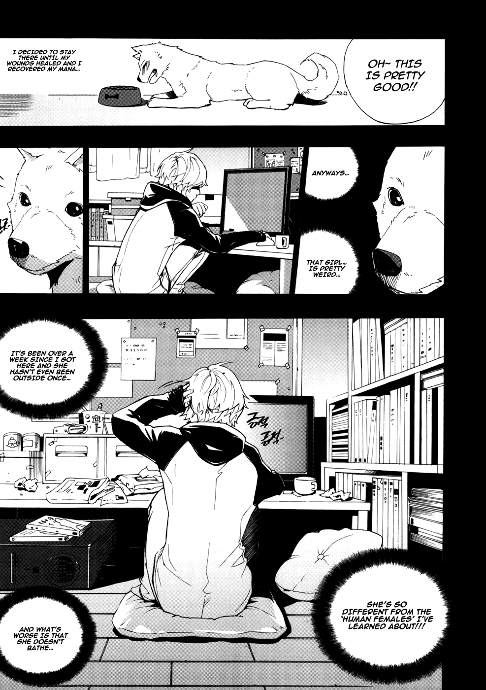 Carnivorous Princess Yegrinna Chapter 18 page 12 - Chapter 18: Gonna go back, Woof!