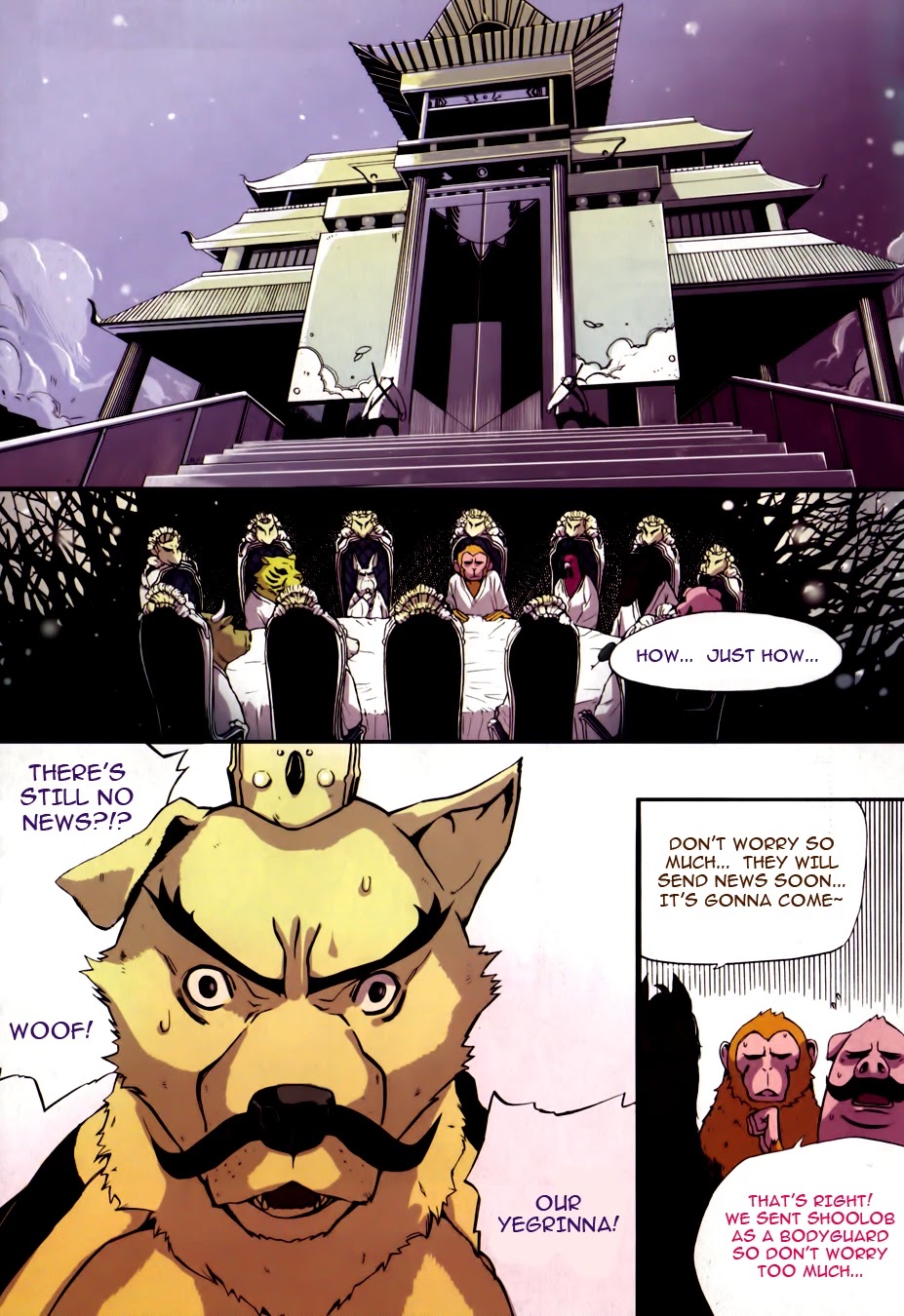 Carnivorous Princess Yegrinna Chapter 4 page 4 - Chapter 4: It was stupid of me to rely on humans, WOOF!