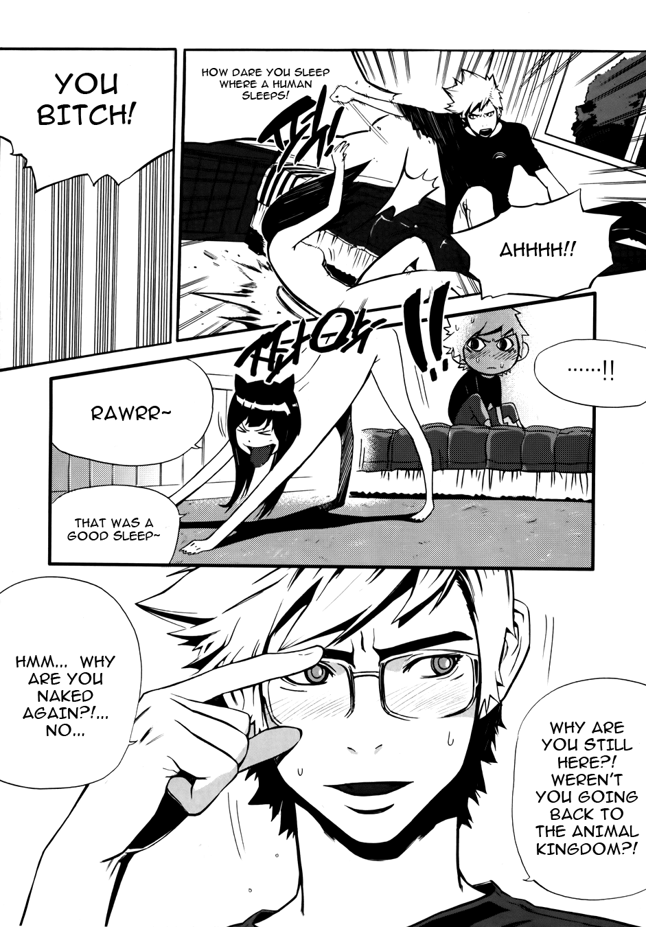 Carnivorous Princess Yegrinna Chapter 4 page 7 - Chapter 4: It was stupid of me to rely on humans, WOOF!