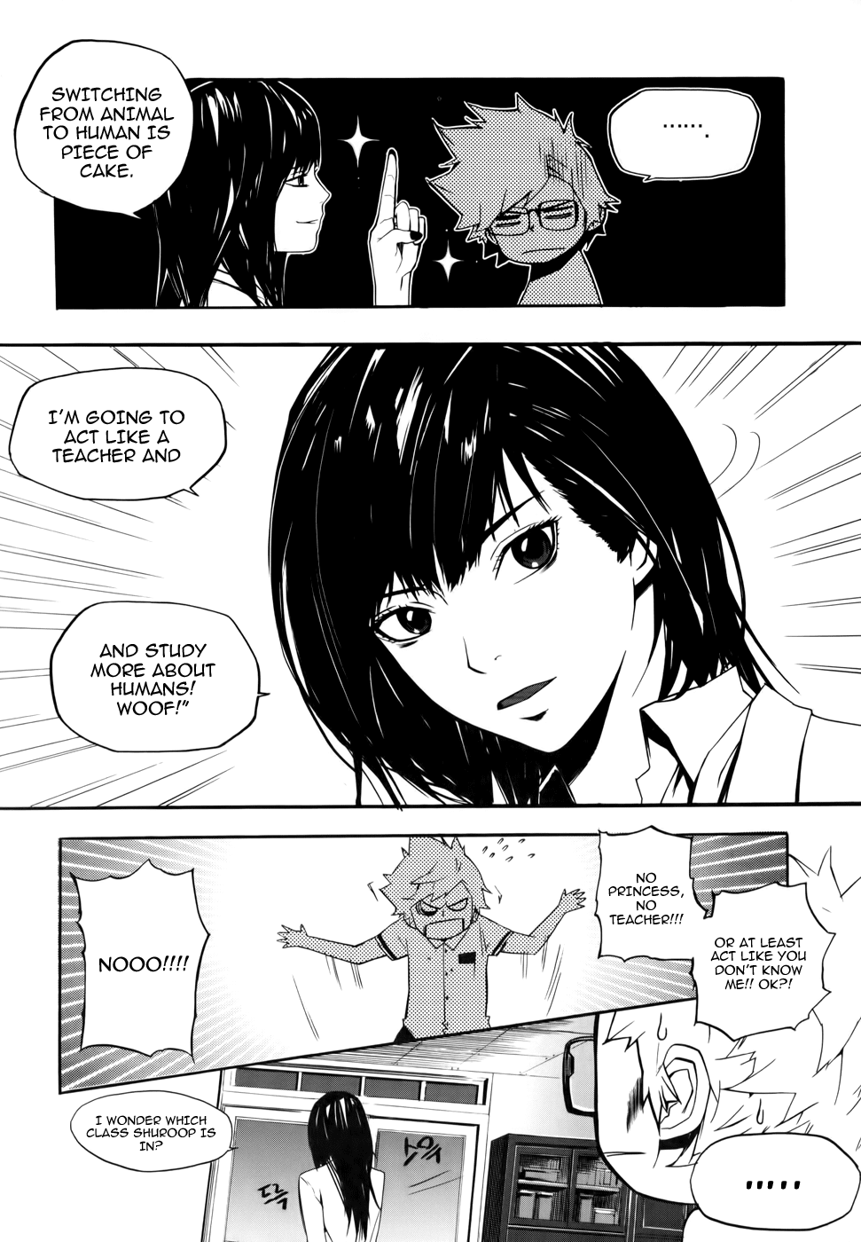 Carnivorous Princess Yegrinna Chapter 9 page 8 - Chapter 9: This Time It's Biology, Woof!