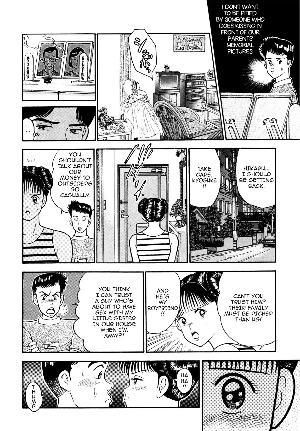 CASH BOY Chapter 1.5 page 4 - Vol.1 Scene 5: Brack-hearted