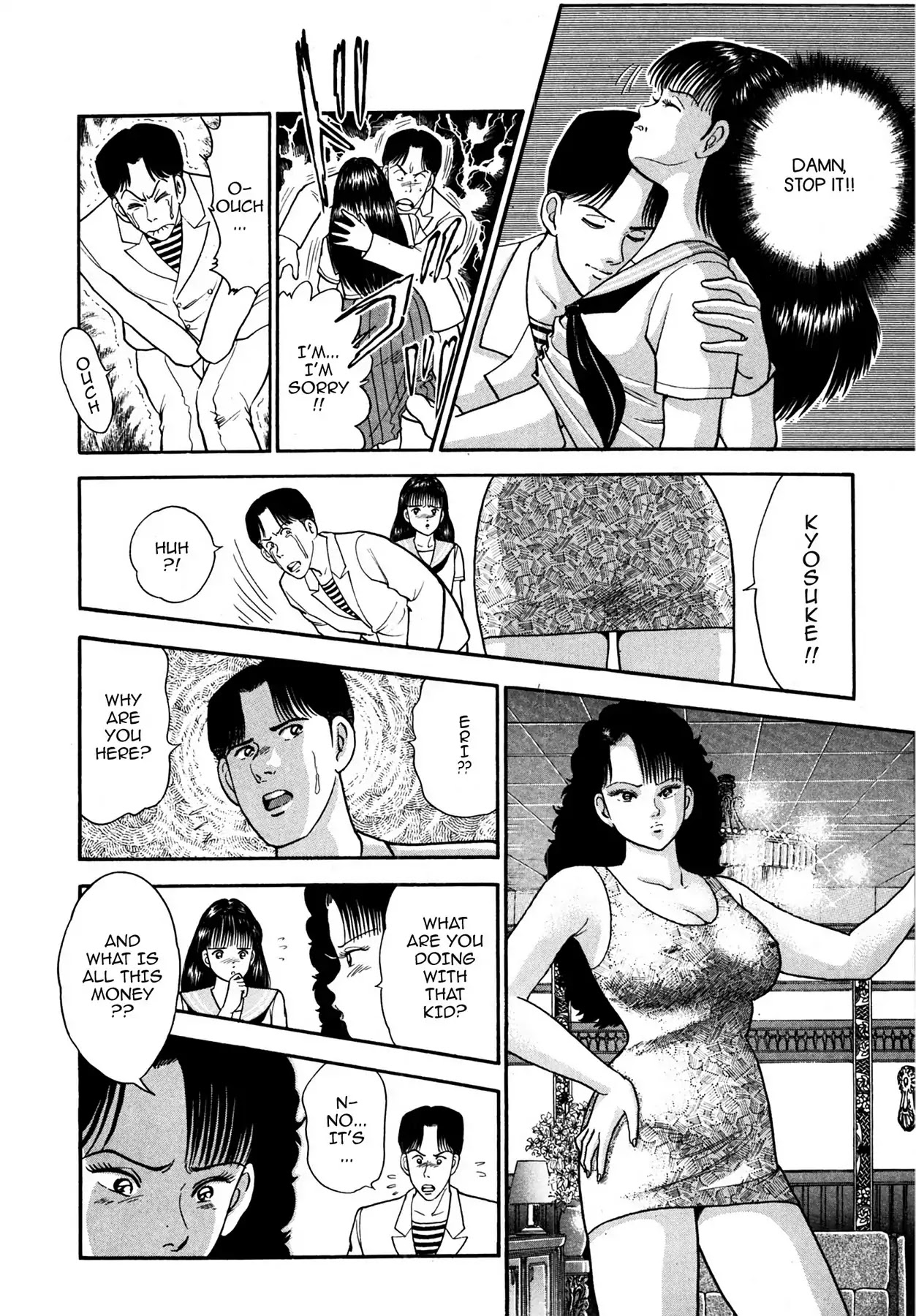 CASH BOY Chapter 1.8 page 12 - Vol.1 Scene 8: Counterattack