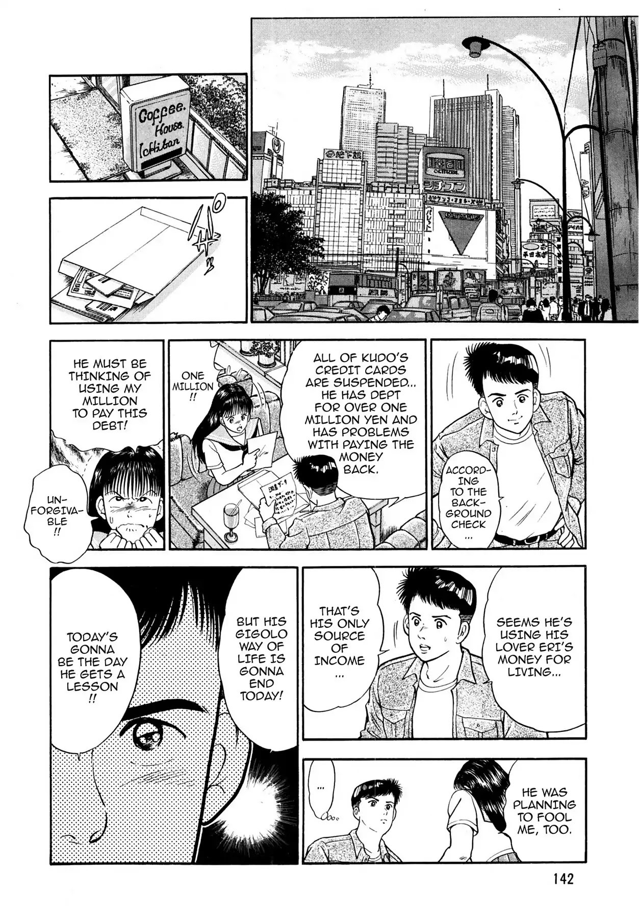 CASH BOY Chapter 1.8 page 6 - Vol.1 Scene 8: Counterattack
