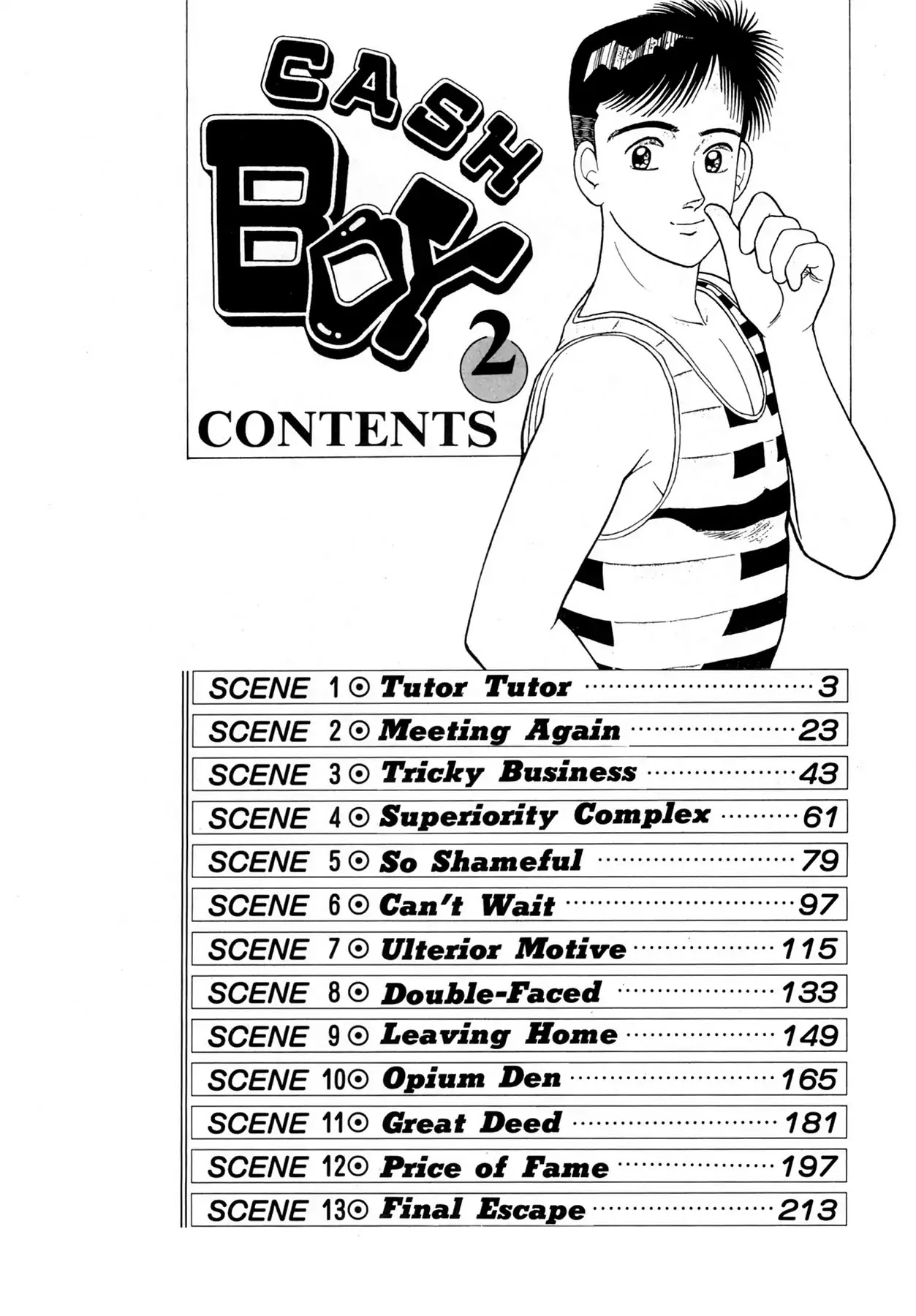 CASH BOY Chapter 2.1 page 4 - Vol.2 Scene 1: Tutor Tutor
