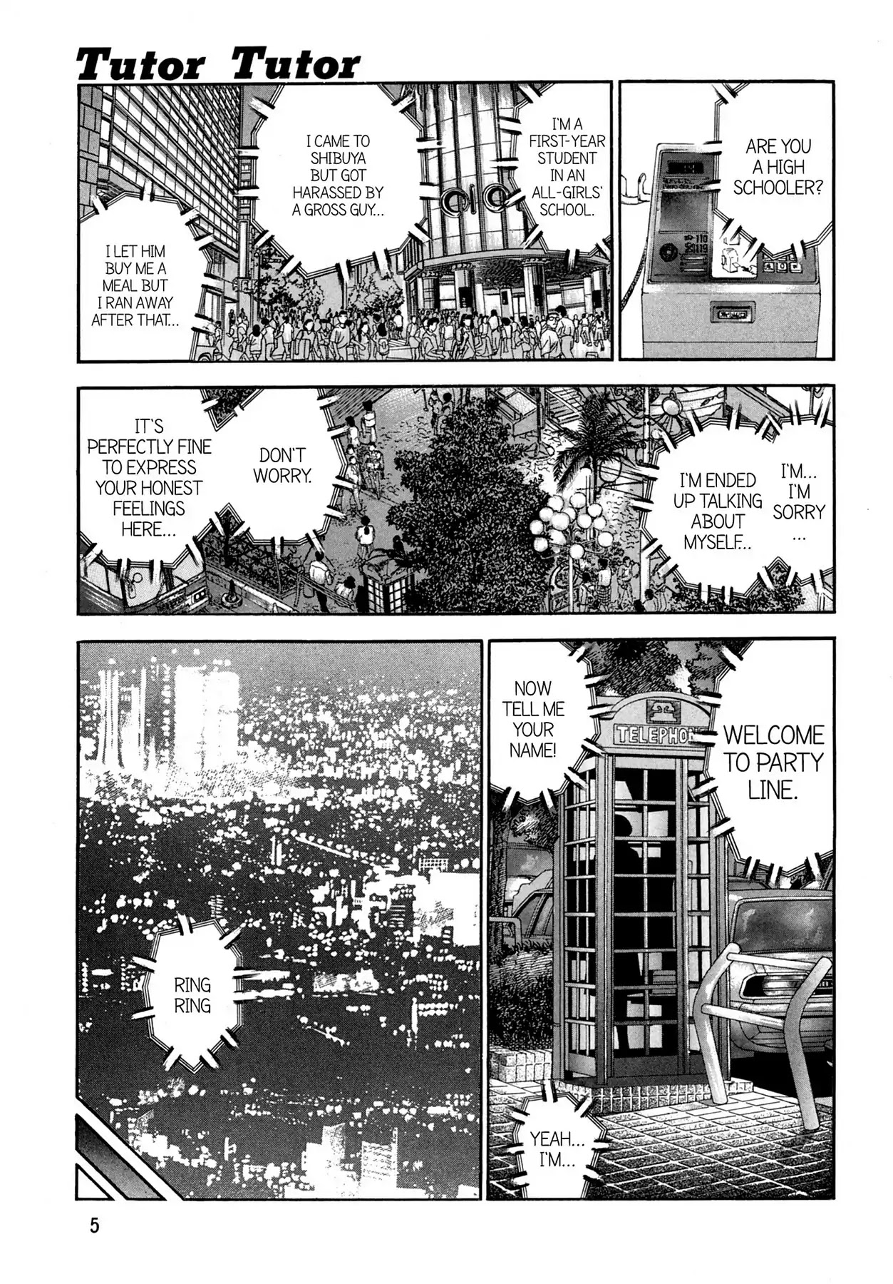 CASH BOY Chapter 2.1 page 7 - Vol.2 Scene 1: Tutor Tutor