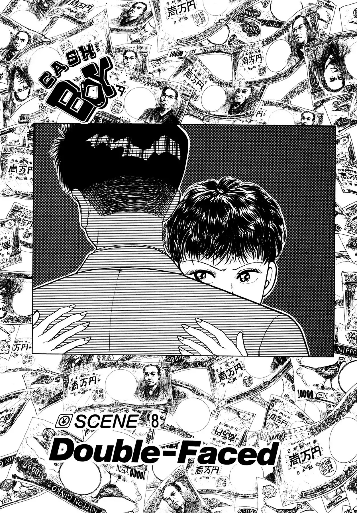 CASH BOY Chapter 2.8 page 1 - Vol.2 Scene 8: Double-Faced
