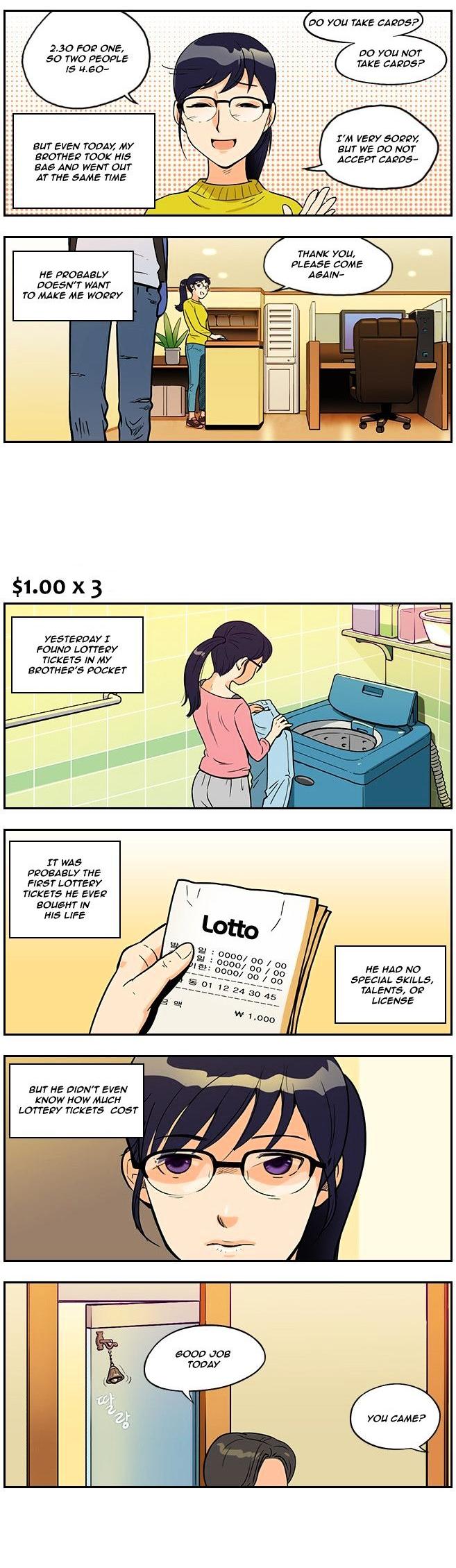 Cashero Chapter 1 page 2 - Chapter 1