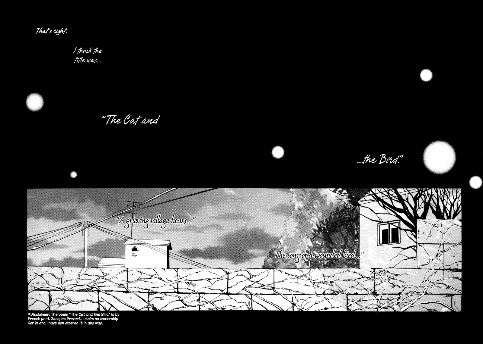 Cat and Bird Chapter 1.2 page 9 - Chapter 1 v2 : Roll 1