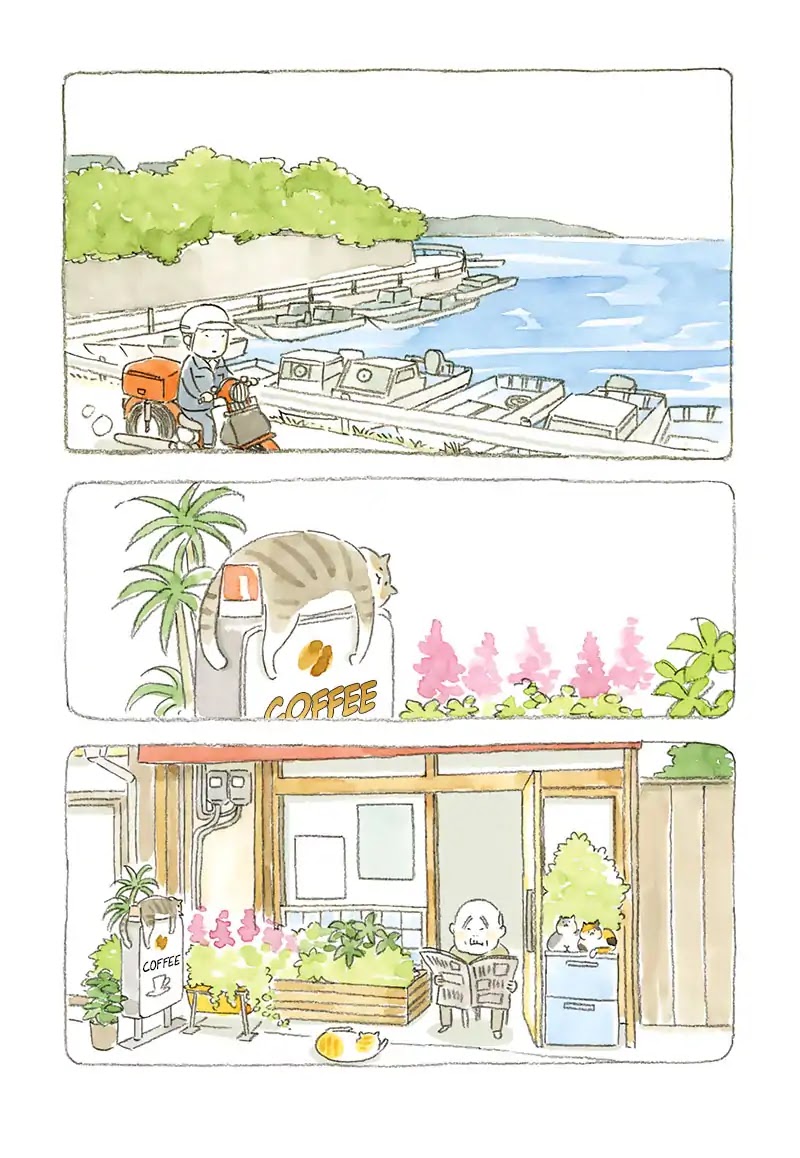 Cat and Grandpa Chapter 1 page 13 - Chapter 1: Cat Village