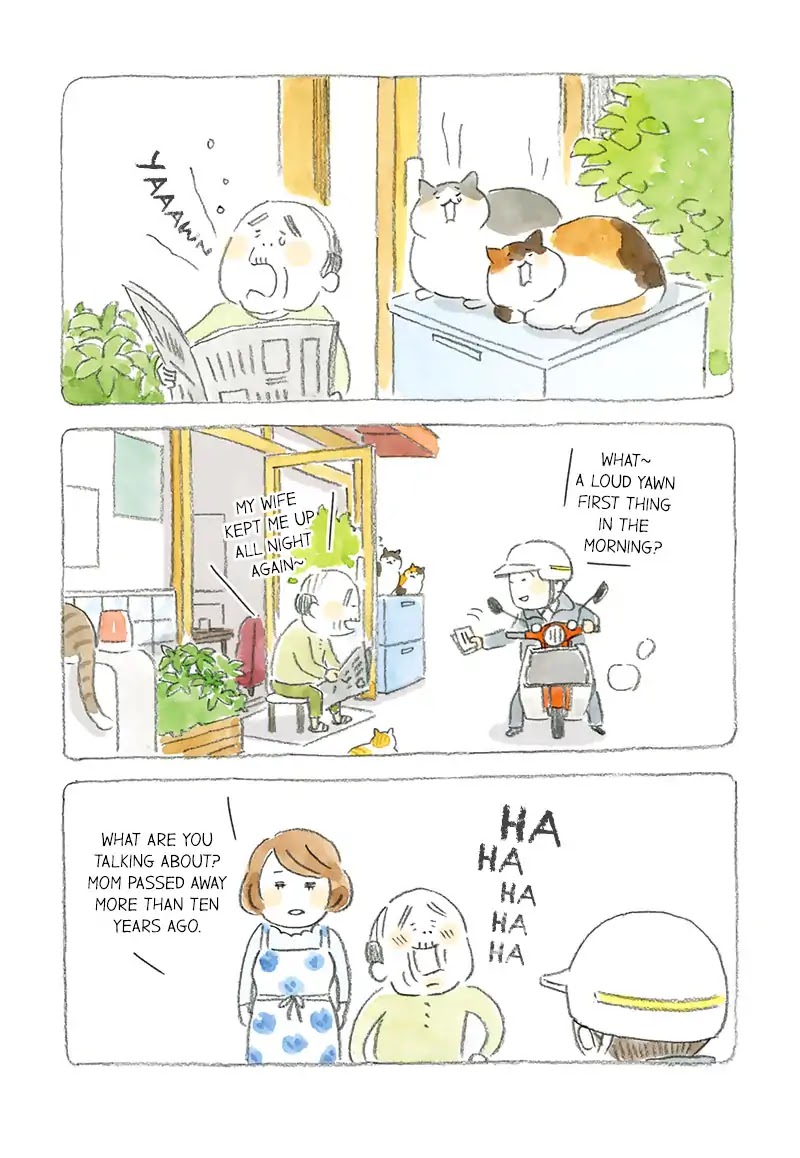 Cat and Grandpa Chapter 1 page 14 - Chapter 1: Cat Village