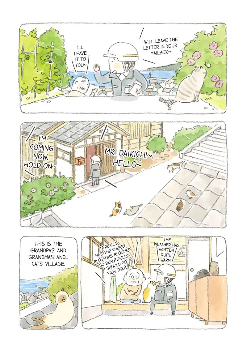 Cat and Grandpa Chapter 1 page 17 - Chapter 1: Cat Village
