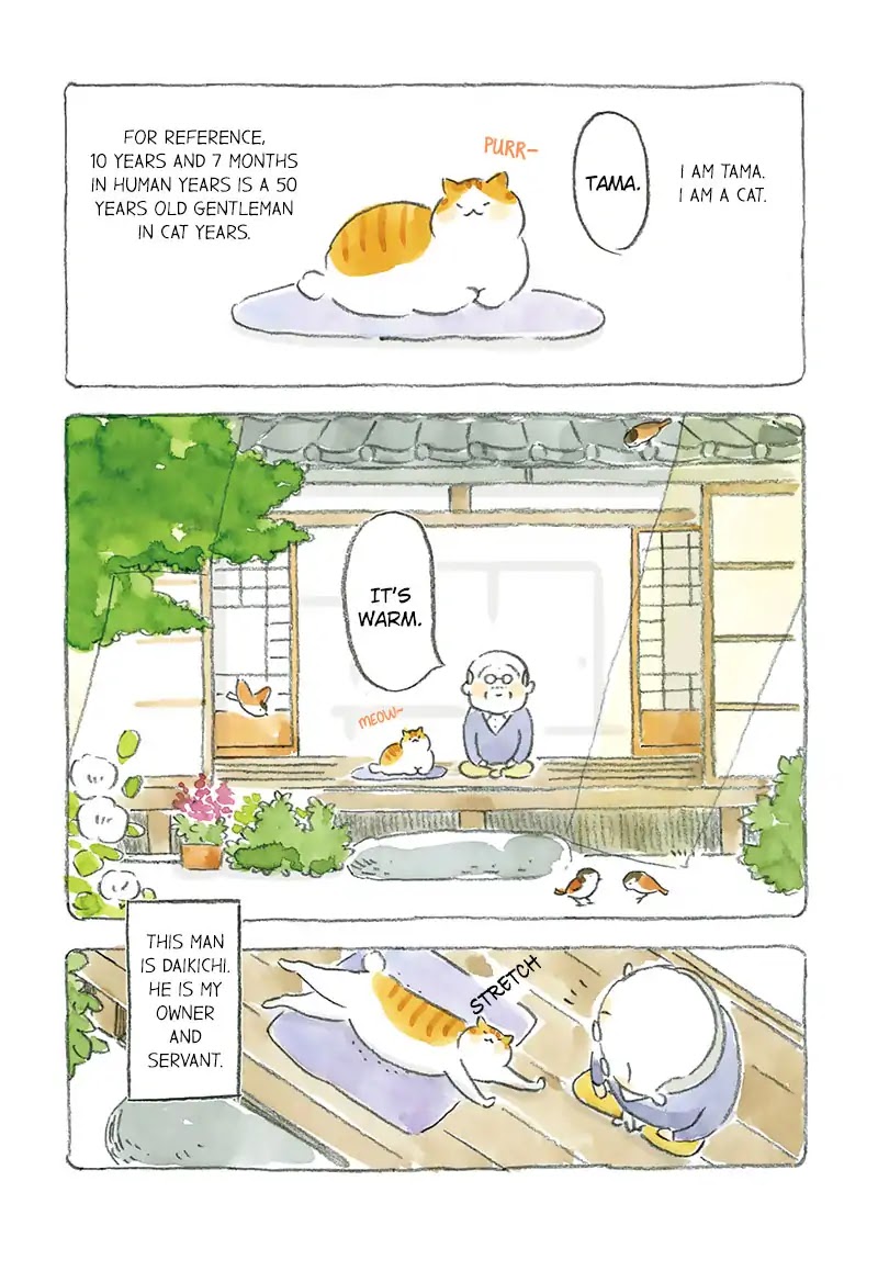 Cat and Grandpa Chapter 2 page 4 - Chapter 2: I Am Tama