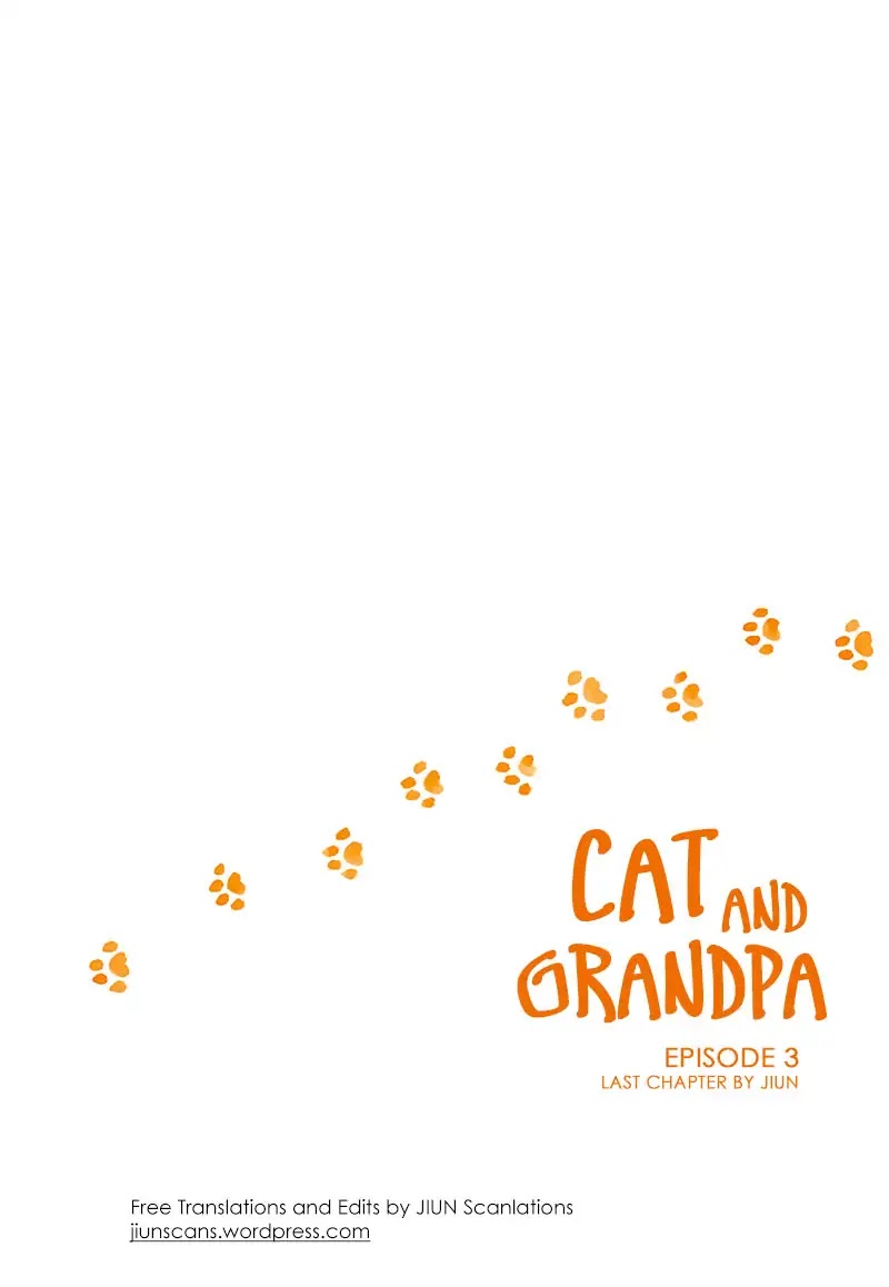Cat and Grandpa Chapter 3 page 1 - Chapter 3: Green Pea Rice
