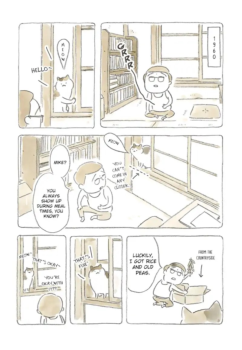 Cat and Grandpa Chapter 3 page 5 - Chapter 3: Green Pea Rice