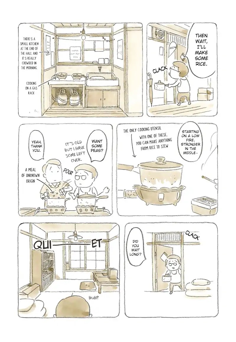 Cat and Grandpa Chapter 3 page 6 - Chapter 3: Green Pea Rice