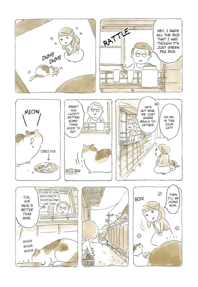 Cat and Grandpa Chapter 3 page 7 - Chapter 3: Green Pea Rice