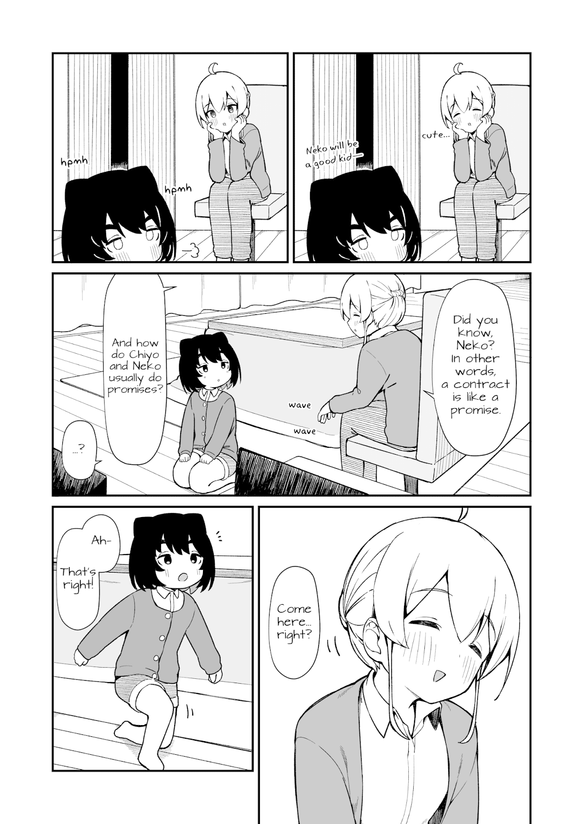 Cat & Chiyo Chapter 6 page 3 - Chapter 6: Neko & Promises