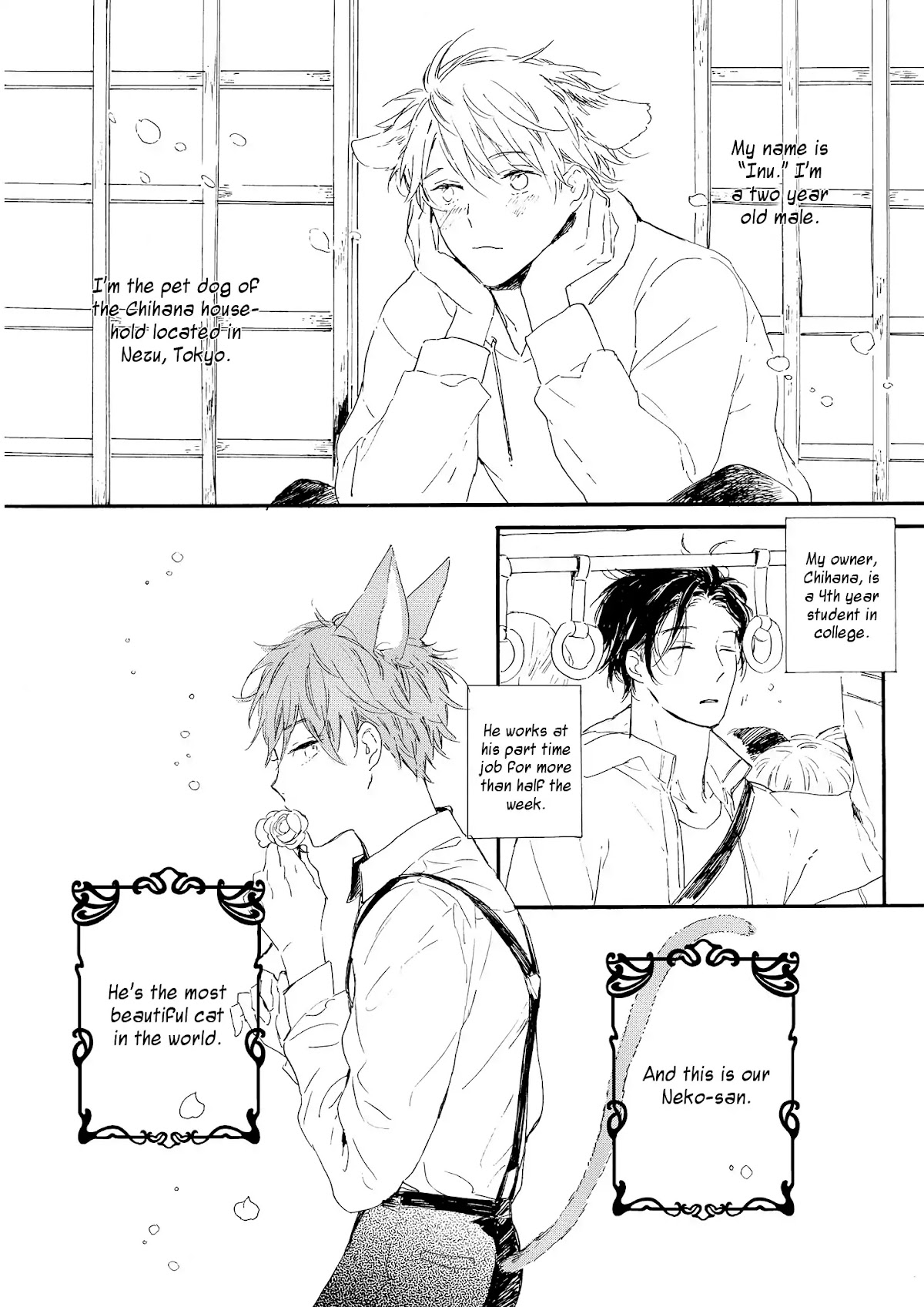 Cat & Dog In Rose Garden Chapter 1 page 12 - Chapter 1