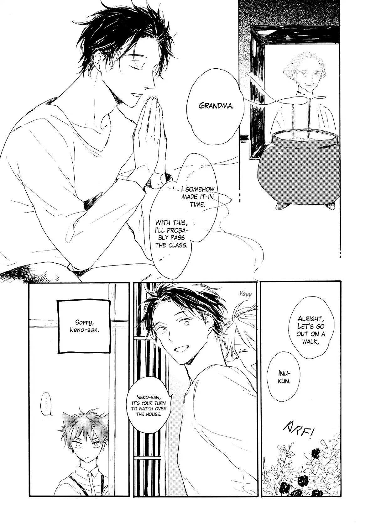 Cat & Dog In Rose Garden Chapter 1 page 17 - Chapter 1