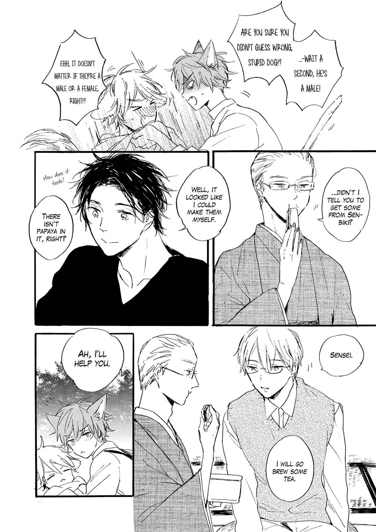 Cat & Dog In Rose Garden Chapter 2 page 12 - Chapter 2