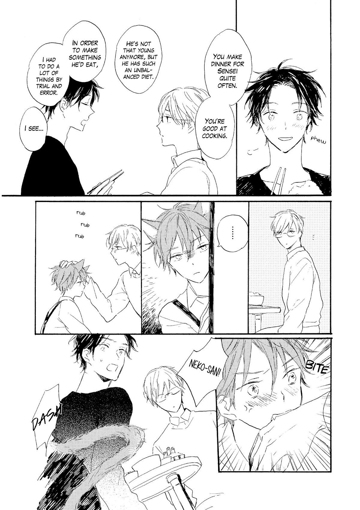 Cat & Dog In Rose Garden Chapter 5 page 6 - Chapter 5