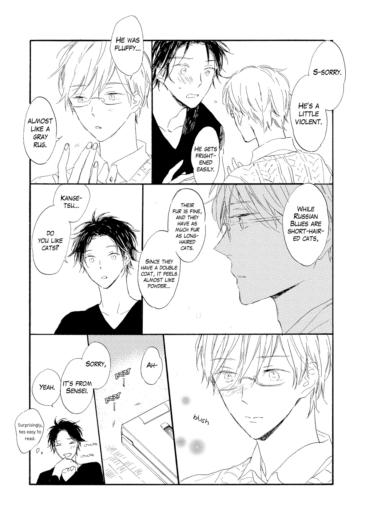 Cat & Dog In Rose Garden Chapter 5 page 7 - Chapter 5