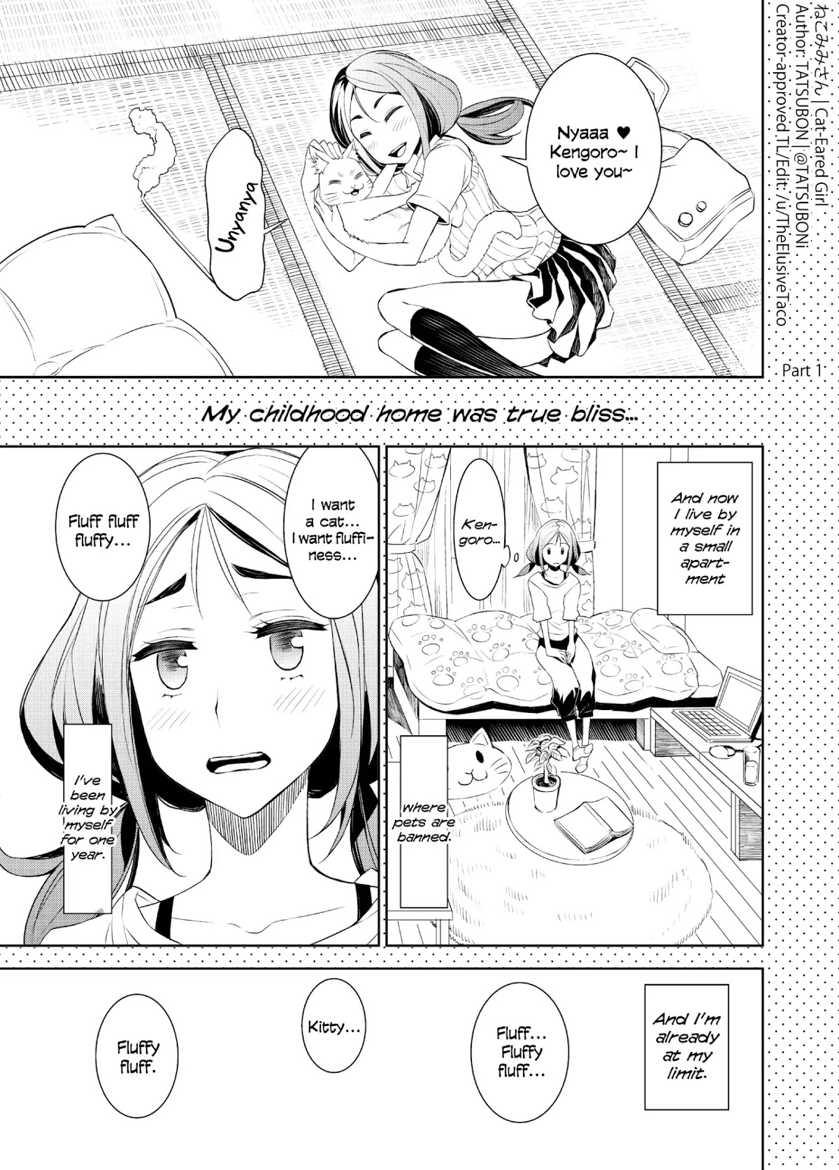 Cat-Eared Girl Chapter 1 page 1 - Chapter 1