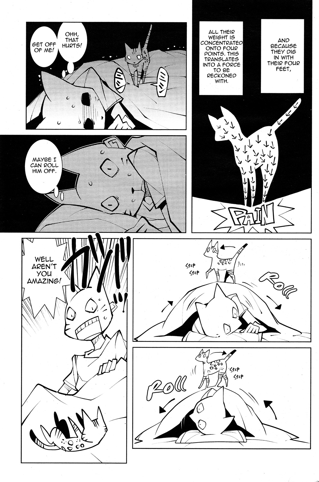 Cat Gravity Chapter 0.2 page 2 - Chapter 0 v2 : [Oneshot]