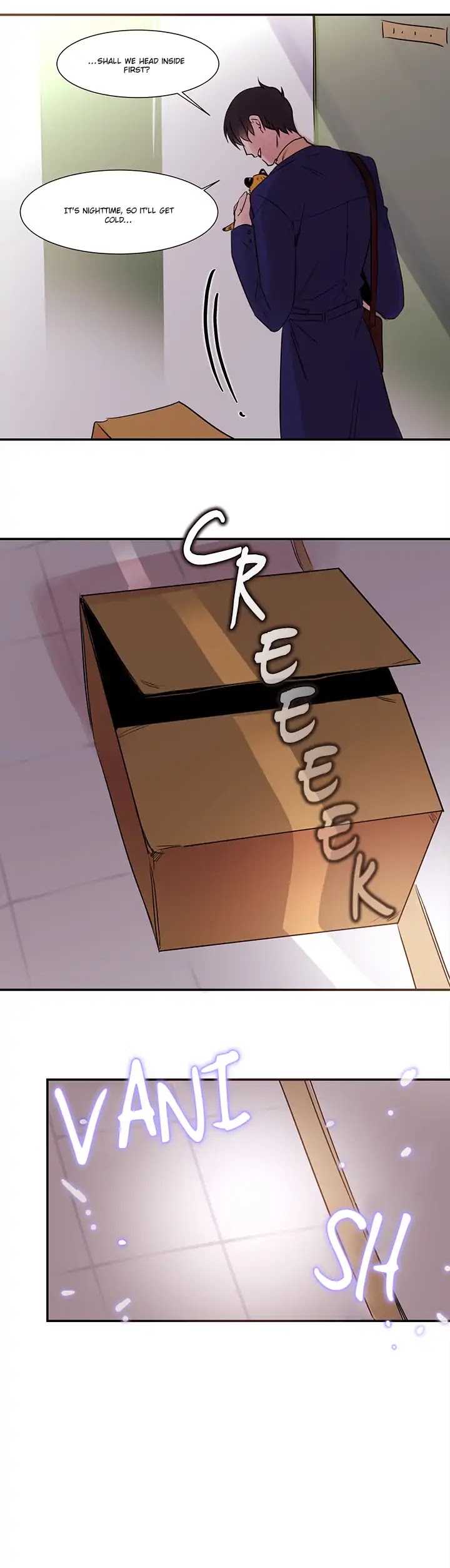 Cat in a Cardboard Box Chapter 1 page 19 - Chapter 1
