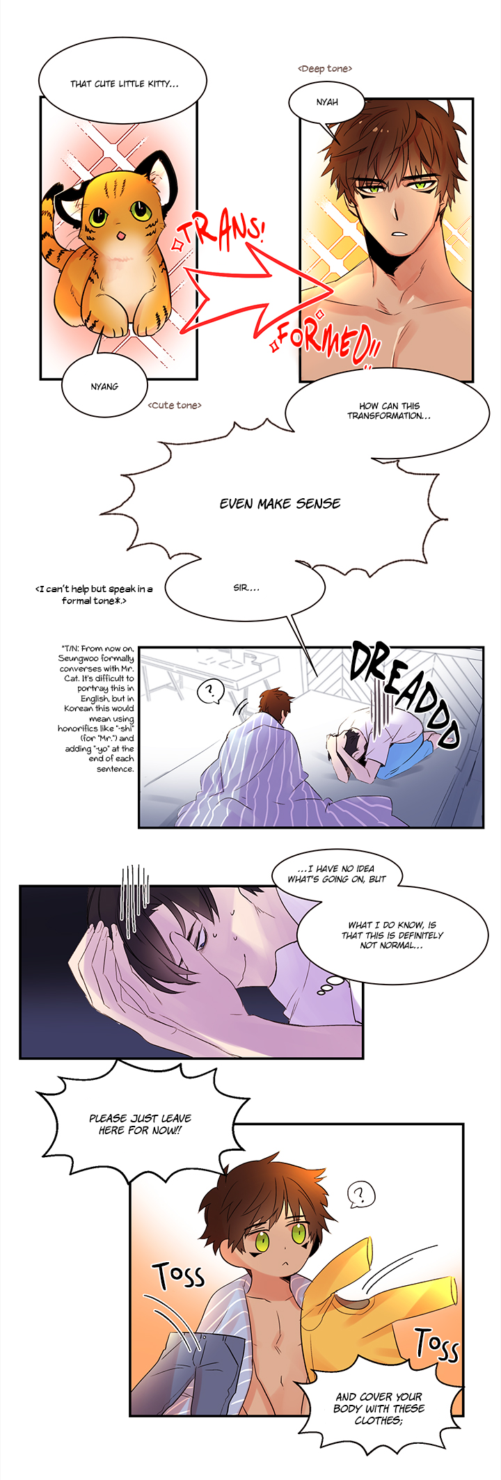 Cat in a Cardboard Box Chapter 2 page 5 - Chapter 2