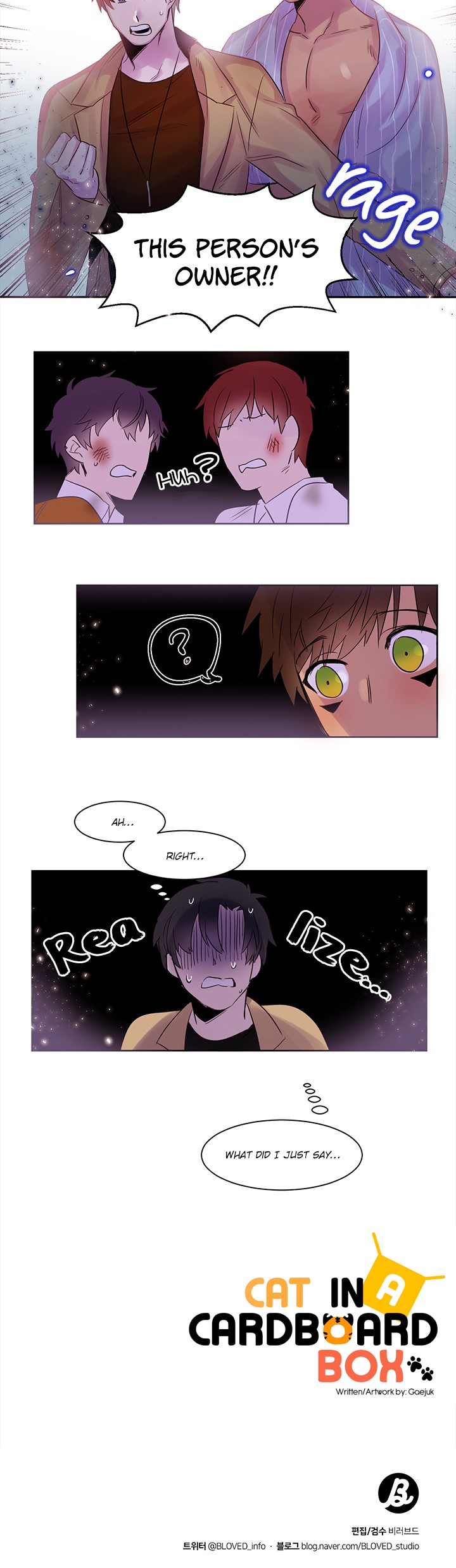 Cat in a Cardboard Box Chapter 3 page 17 - Chapter 3