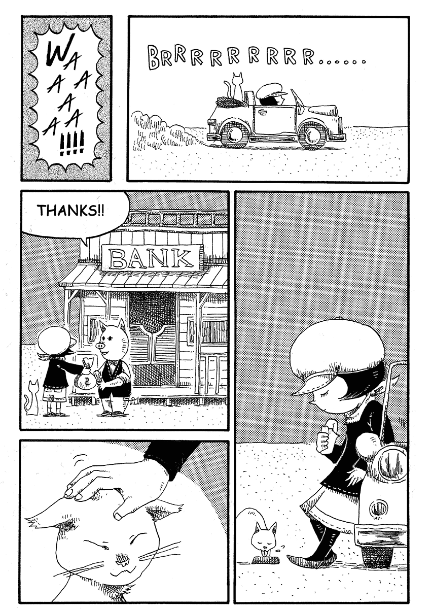 Cat in the Car Chapter 1 page 4 - Chapter 1 : Cat in the Car