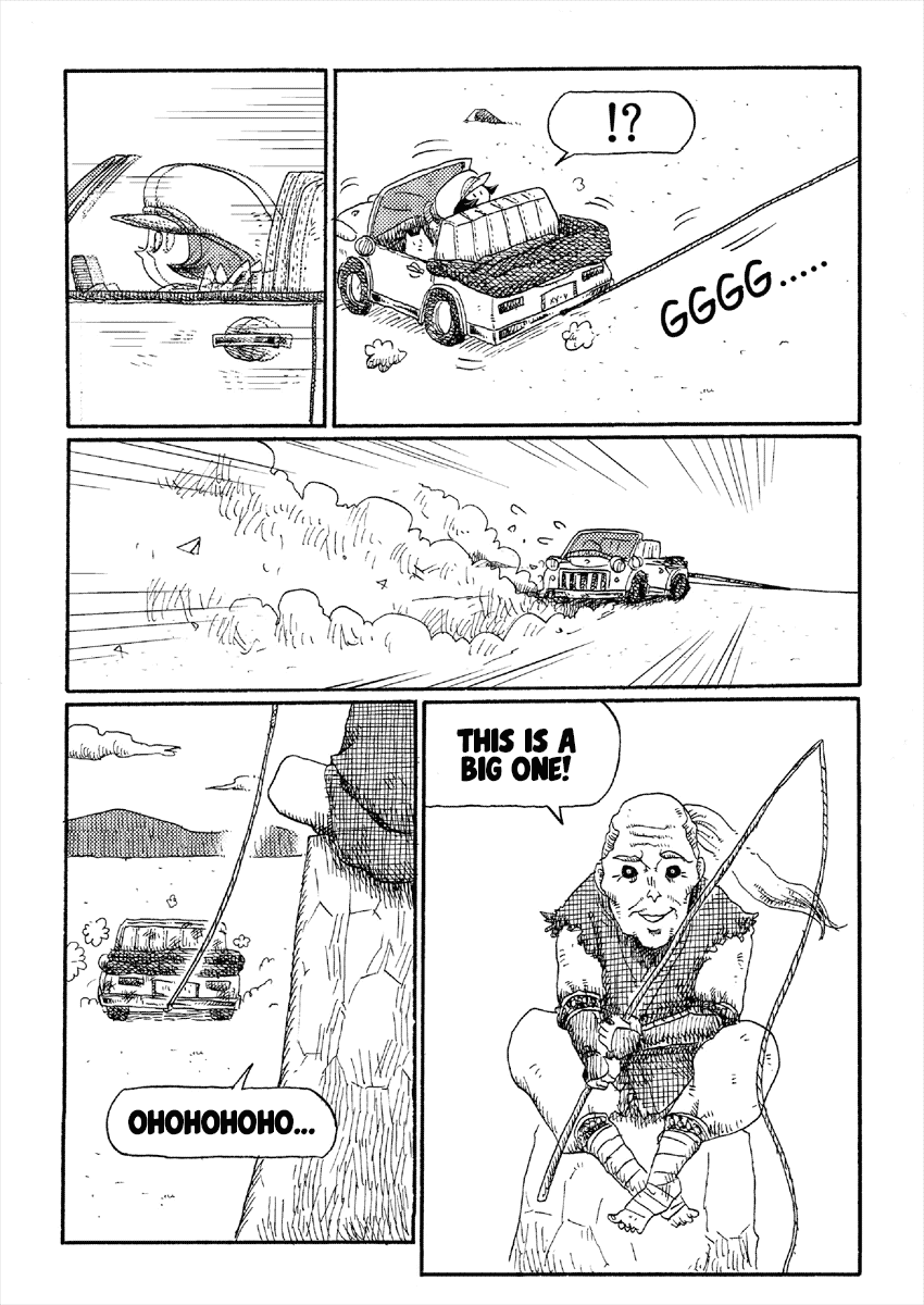 Cat in the Car Chapter 11.2 page 2 - Chapter 11 v2 : Old Man in the Shine