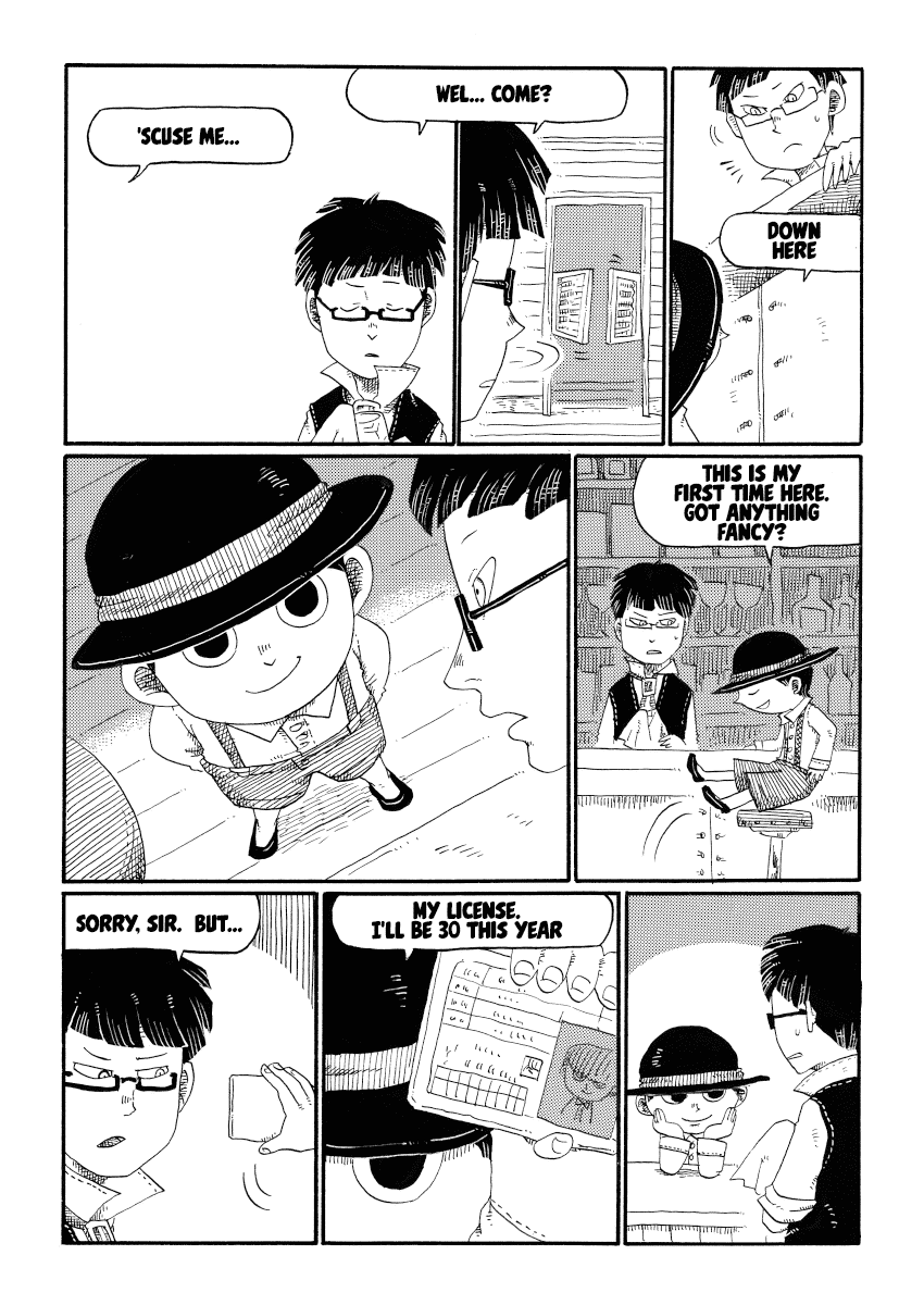 Cat in the Car Chapter 39.2 page 2 - Chapter 39 v2 : Boy in the Bar