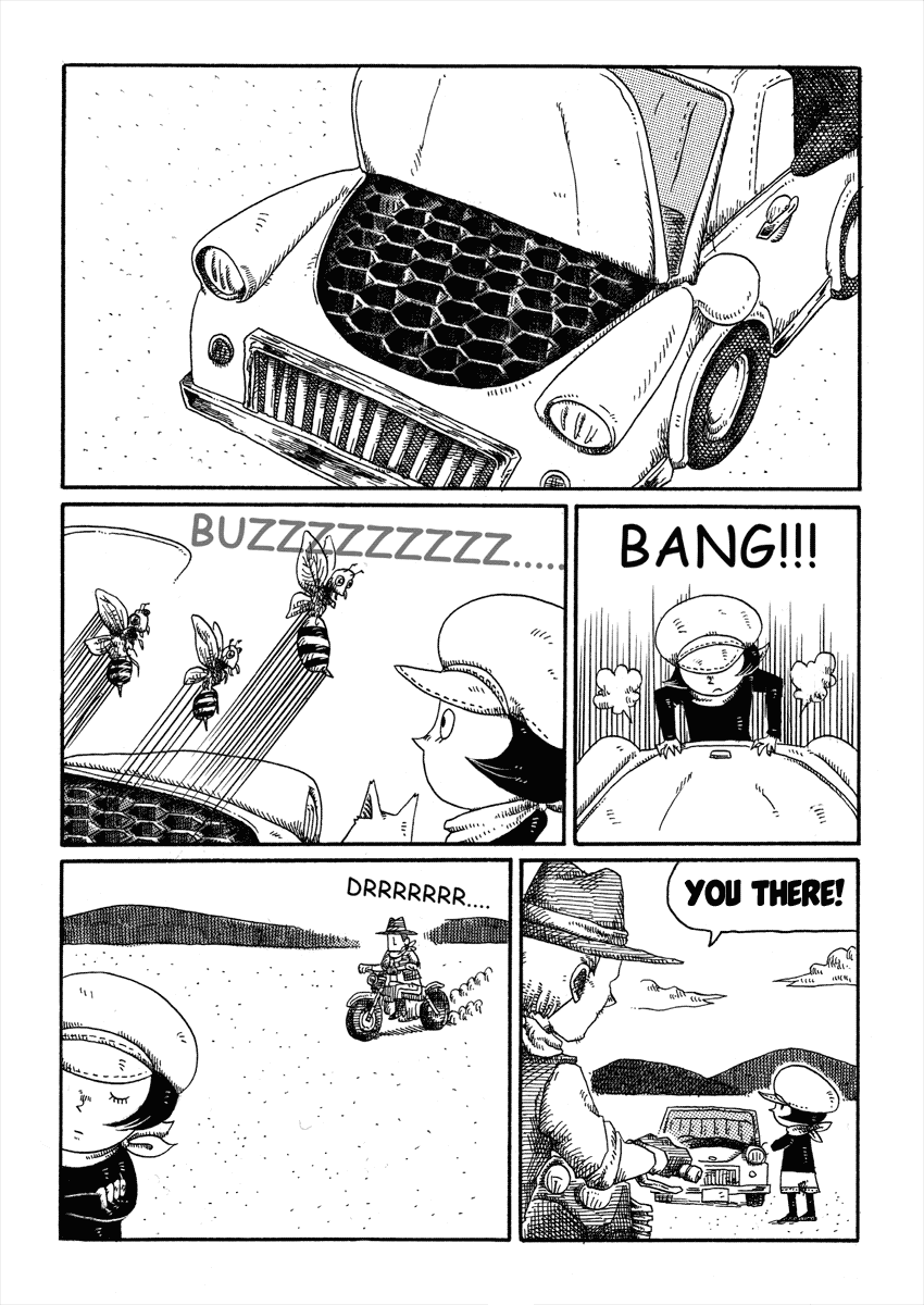 Cat in the Car Chapter 4 page 2 - Chapter 4 : Honey in the Car