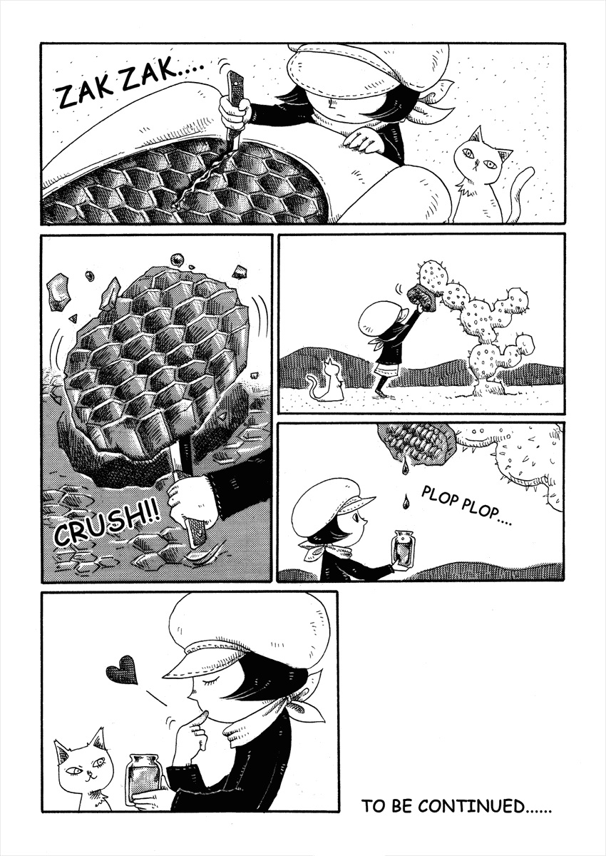 Cat in the Car Chapter 4 page 4 - Chapter 4 : Honey in the Car