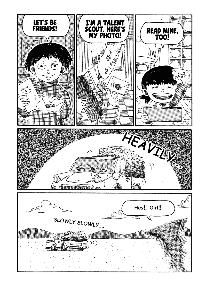 Cat in the Car Chapter 5 page 3 - Chapter 5 : Letter in the Car
