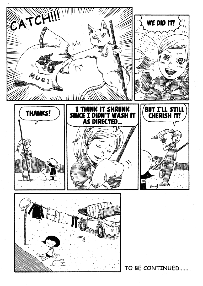 Cat in the Car Chapter 6 page 4 - Chapter 6 : Target in the Sky