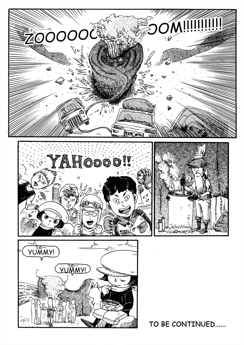 Cat in the Car Chapter 8 page 3 - Chapter 8 : Car Pulls a Carrot